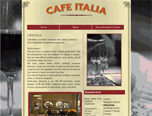 Tablet Screenshot of cafeitalia.rest-e.co.il